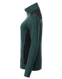 Fleece Jacke Damen Grün